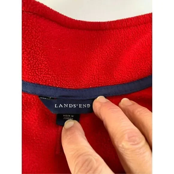Lands End Fleece POLARTEC  Top - Picture 5 of 9